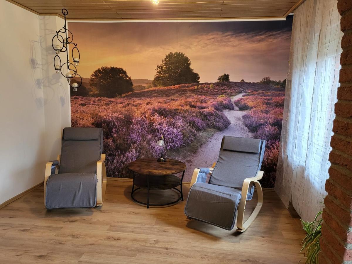 Ferienhaus Heidekate Munster im Heidekreis Esterno foto